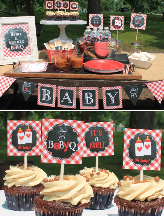 bbq babaváró buli téma